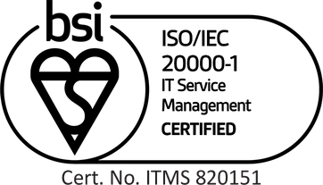 ISO/IEC 20000-1 certificate